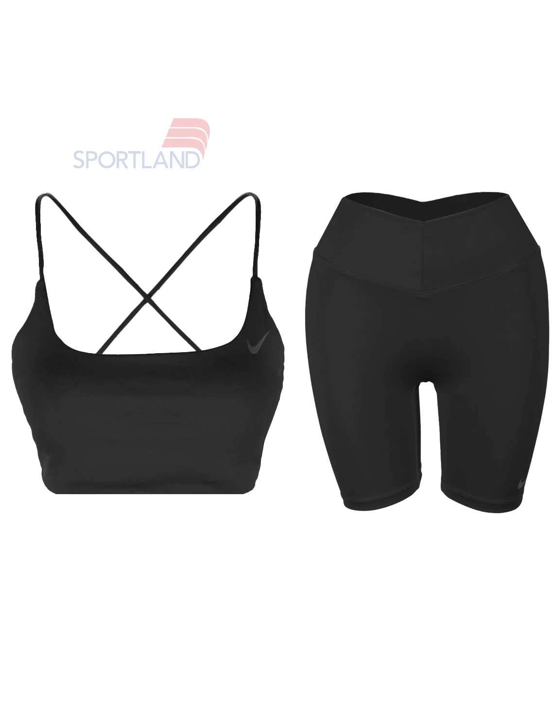ست نیم تنه و شلوارک ورزشی زنانه نایکی Neely W