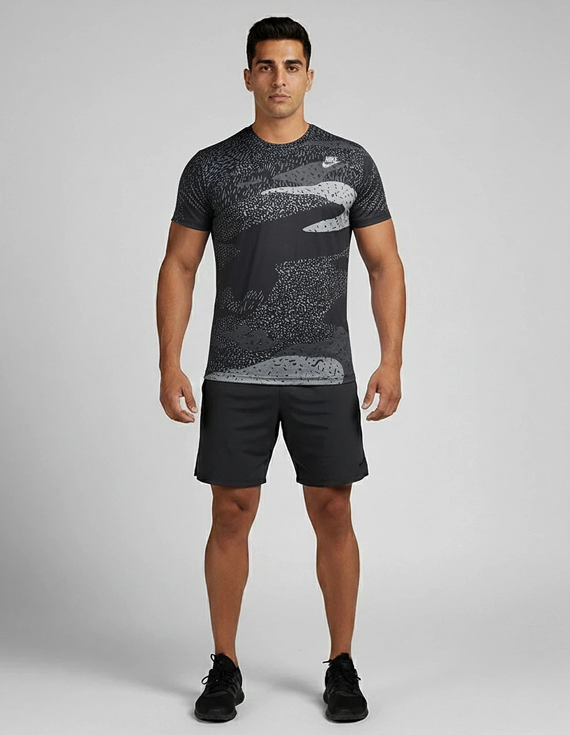 تی شرت ورزشی مردانه نایک Nike Camo Breeze M