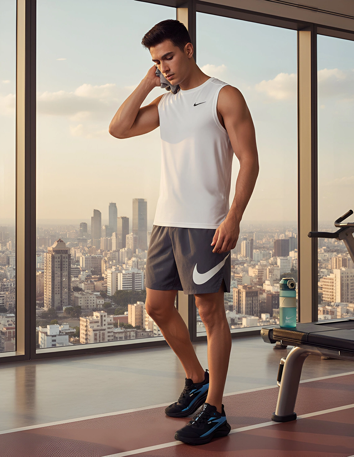 شلوارک ورزشی مردانه نایکی Aero Bold M