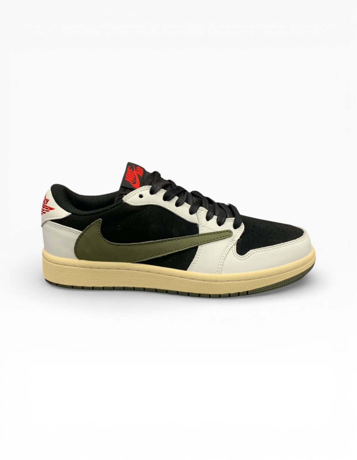 کفش روزانه مردانه نایک Nike Air Jordan 1 Low Travis Scott Olive M