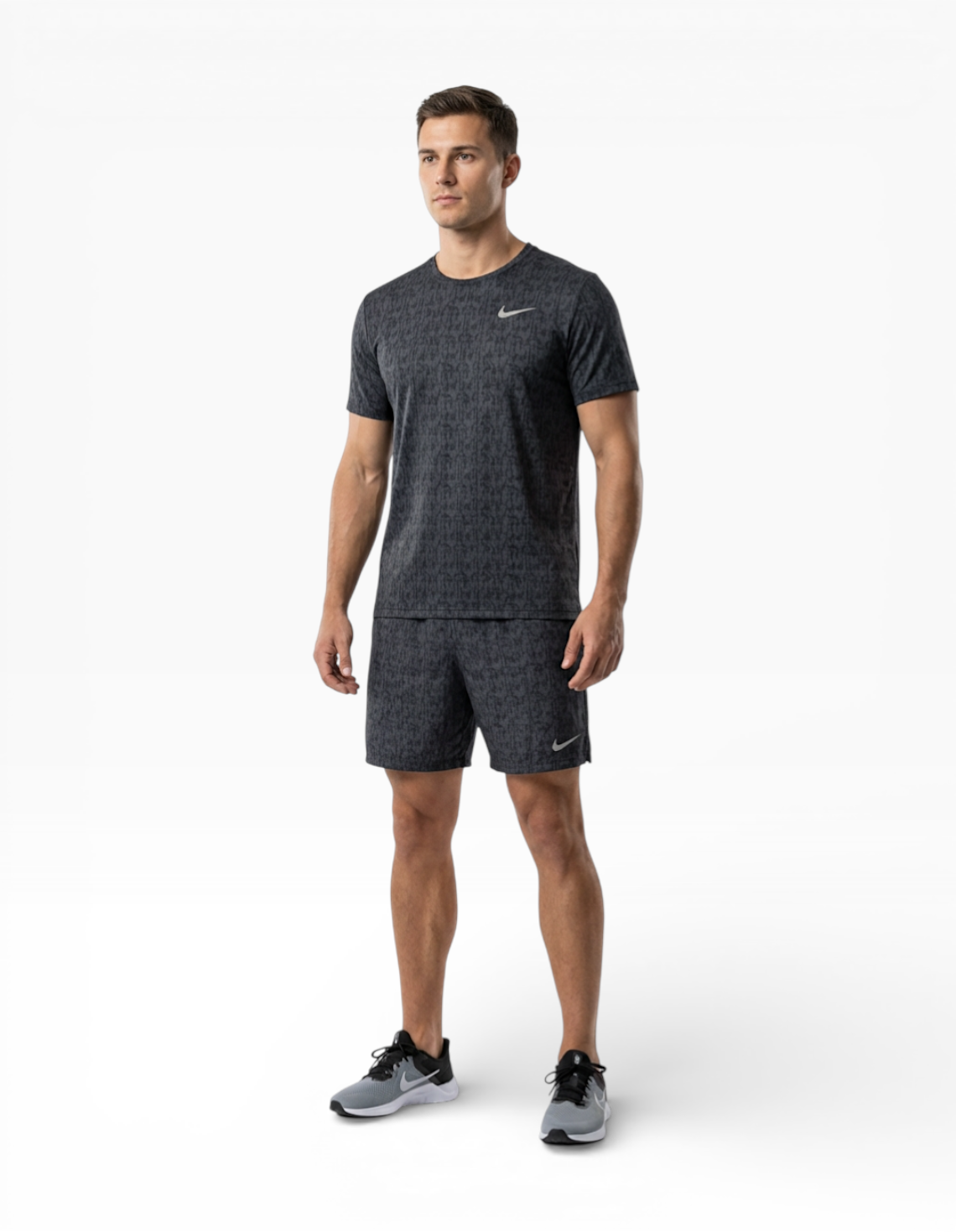 ست تیشرت و شلوارک ورزشی مردانه نایک Nike Nero Fit M
