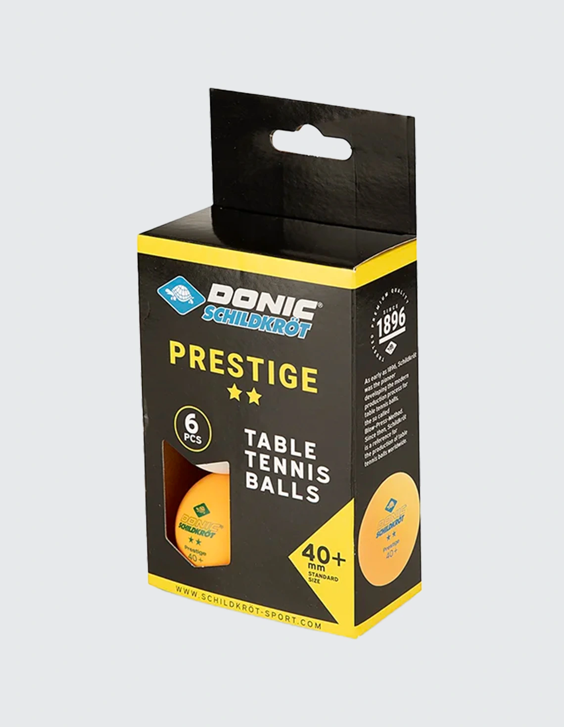 توپ پینگ پنگ - - دونیک شیلدکروت 2 ستاره 40+ PRESTIGE بسته 6 عددی O