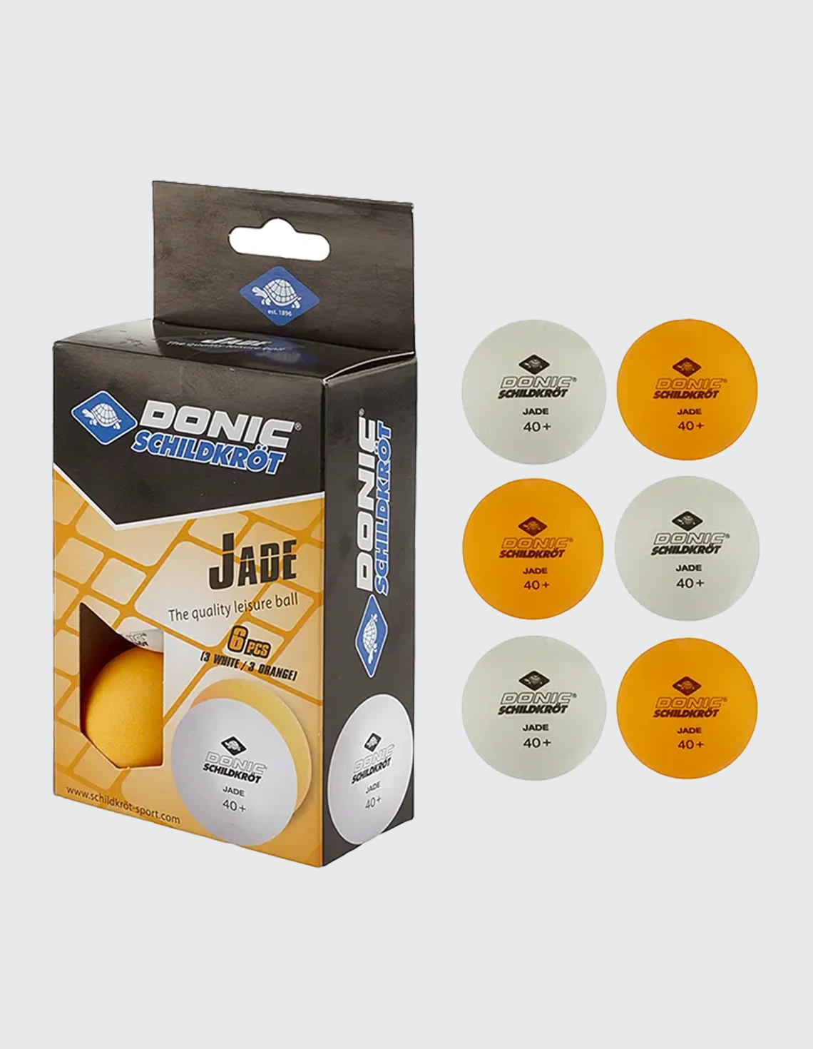 توپ پینگ پنگ - - شیلدکروت 40+ JADE بسته 6 عددی OLK